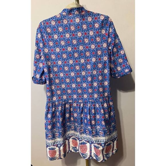 CUTE Pineapple Shirt Mini Dress Sz. XS - Picture 6 of 6